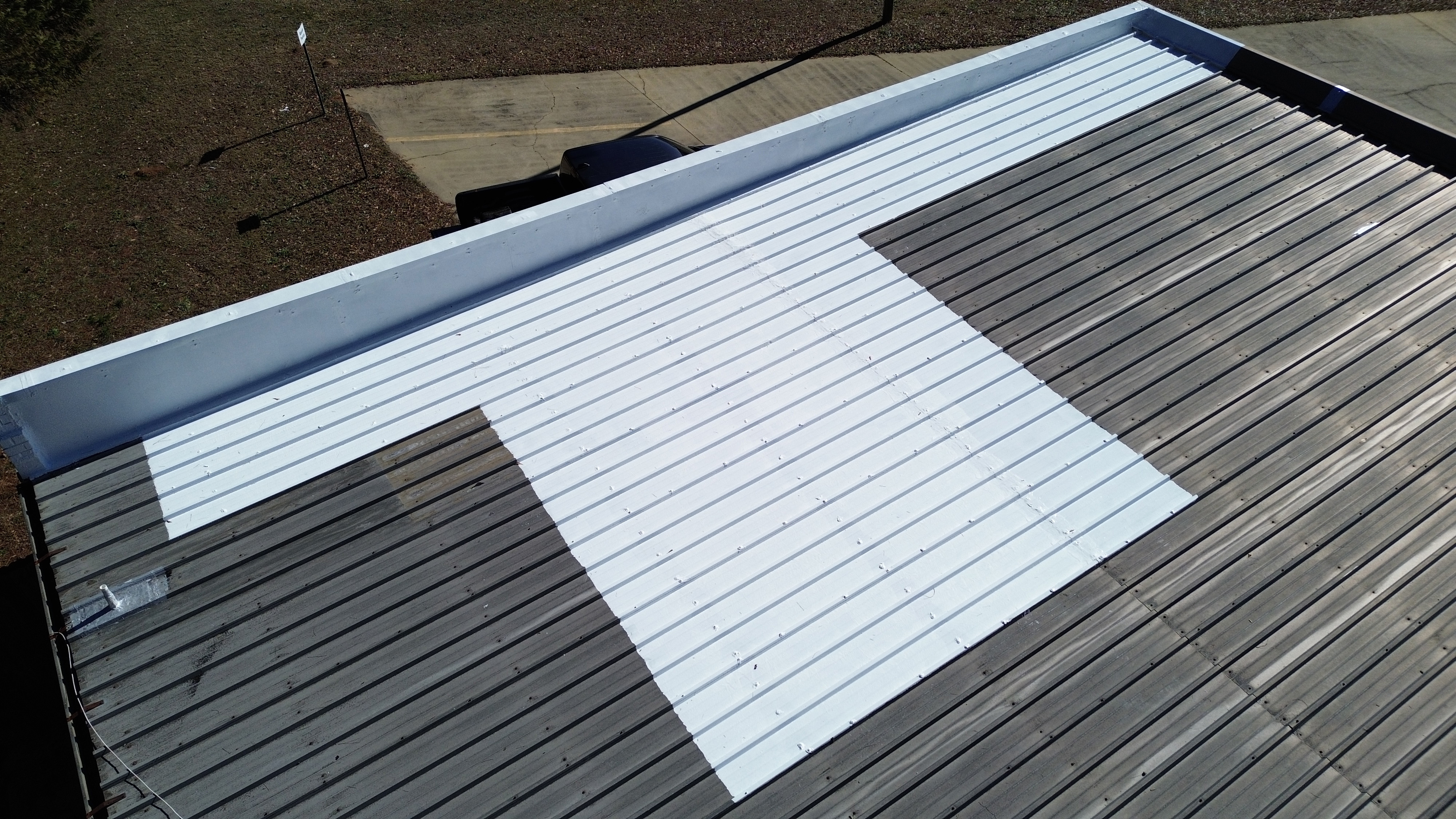 Metal roof repair